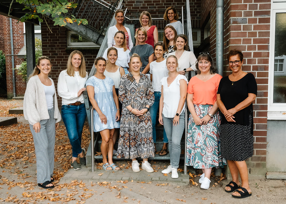 Teamfoto Lehrerinnen